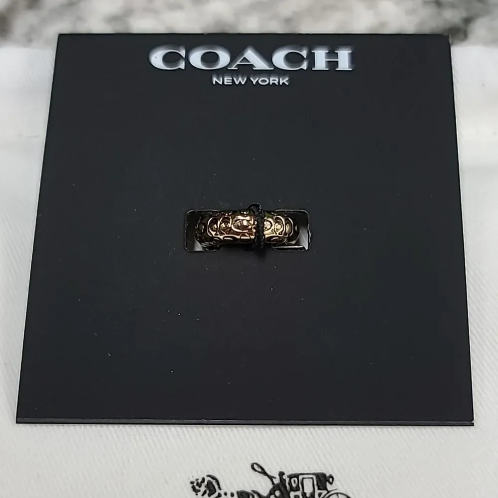 COACH Signature Quilted Ear Cuff NWT - Picture 5 of 8